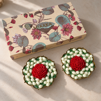 PEONY MOGRA CANDLE - SET OF 2