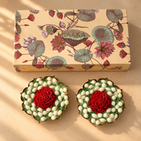PEONY MOGRA CANDLE - SET OF 2