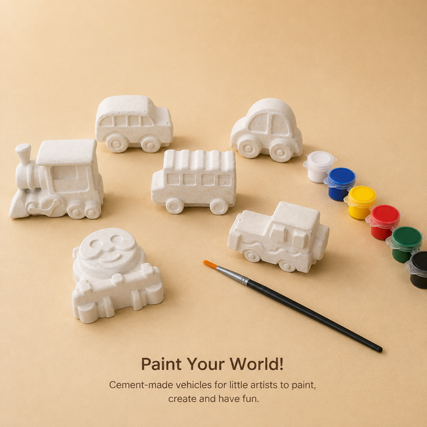 Paint & Play DIY MIx Vehicles Kit