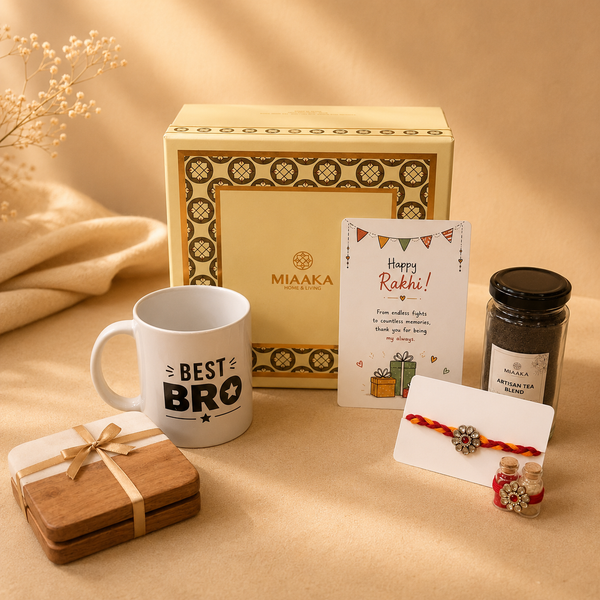 Rakhi Tea & Cheers Gift Box