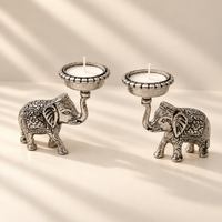 Royal Elephant Tealight Holders