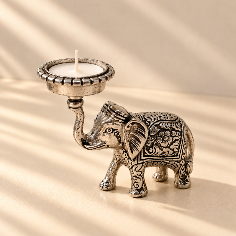 Royal Elephant Tealight Holders
