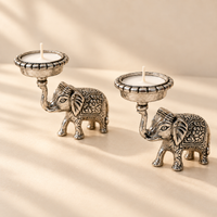 Royal Elephant Tealight Holders