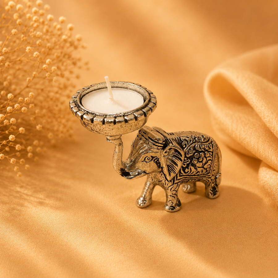 Royal Elephant Tealight Holders
