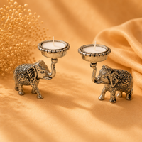 Royal Elephant Tealight Holders