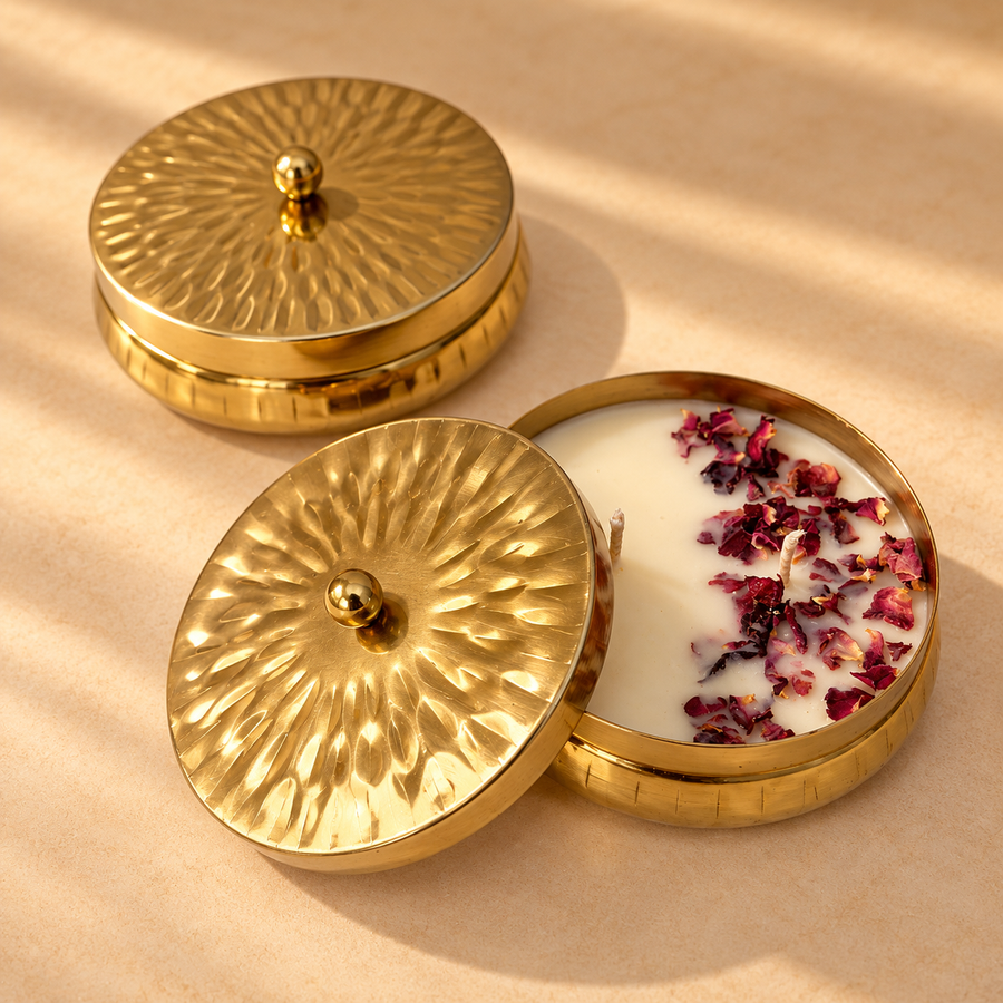 SAANJH – PATCHOULI URLI CANDLE