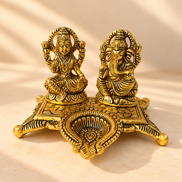 SHUBH SAMRIDDHI – Lakshmi Ganesha Diya