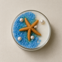 Starfish Jumbo Tealight Candle - 1 pc