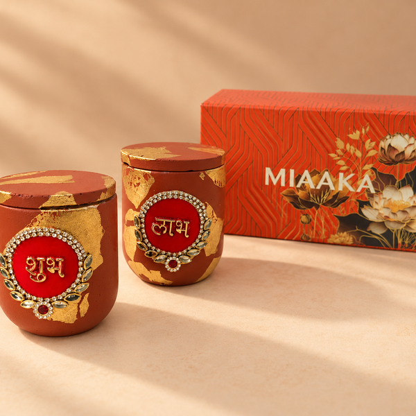 Shubh Labh Diwali Candle Set