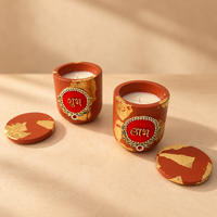 Shubh Labh Diwali Candle Set