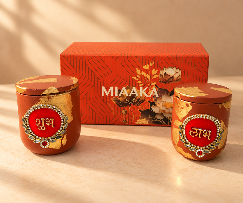 Shubh Labh Diwali Candle Set