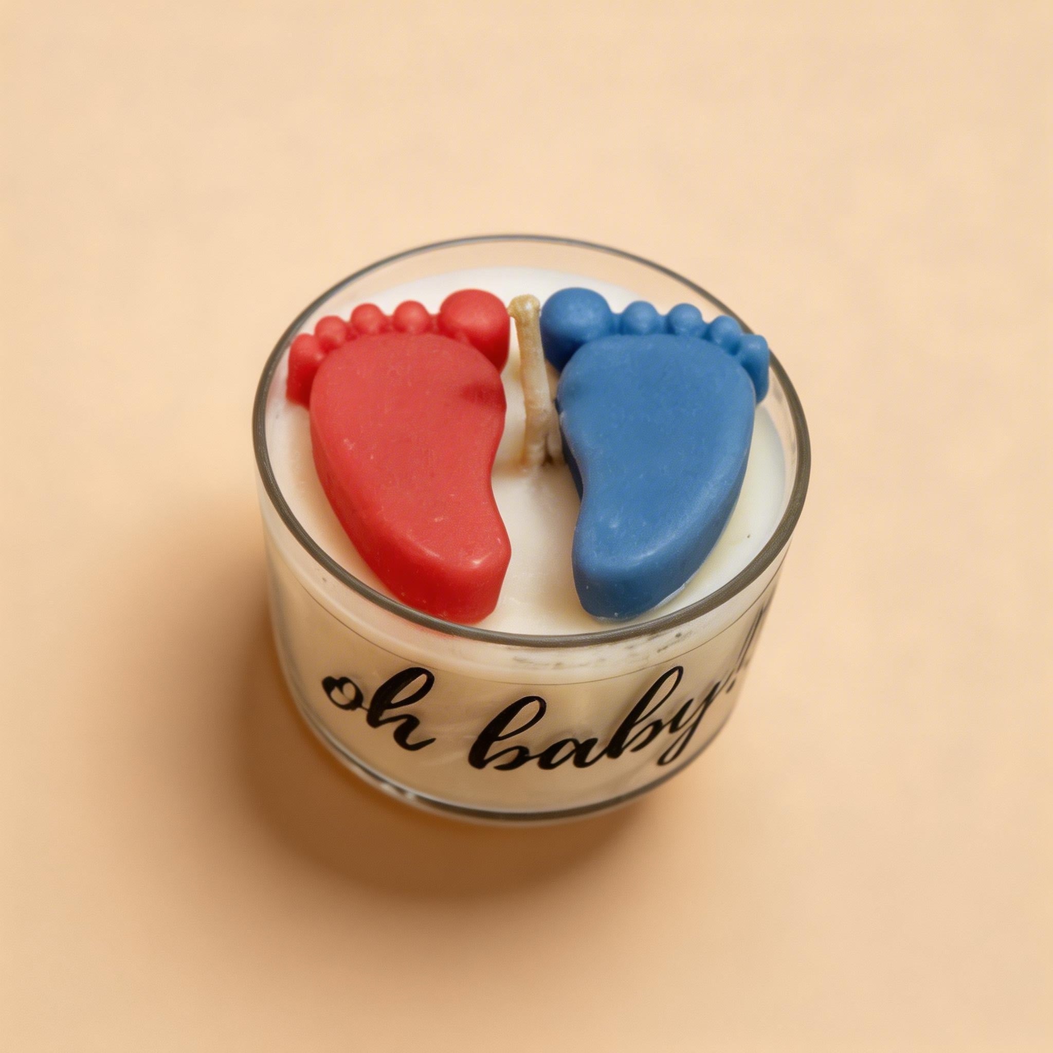 TINY TOES - TEA LIGHT CANDLE