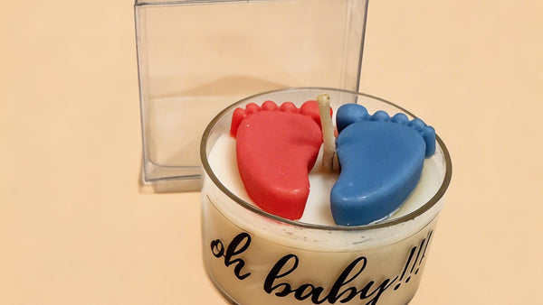 TINY TOES - TEA LIGHT CANDLE