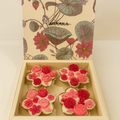 ROYAL URLI GIFT BOX - SET OF 4 RED CANDLE