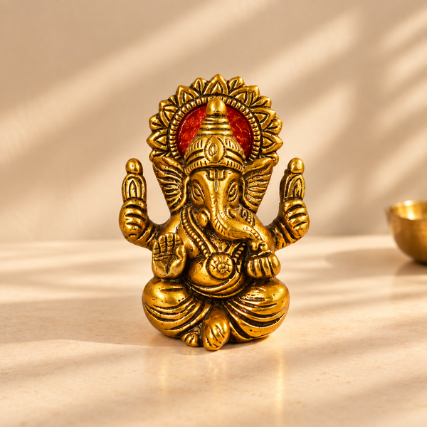 VARDAAN – Metal Ganesha Idol