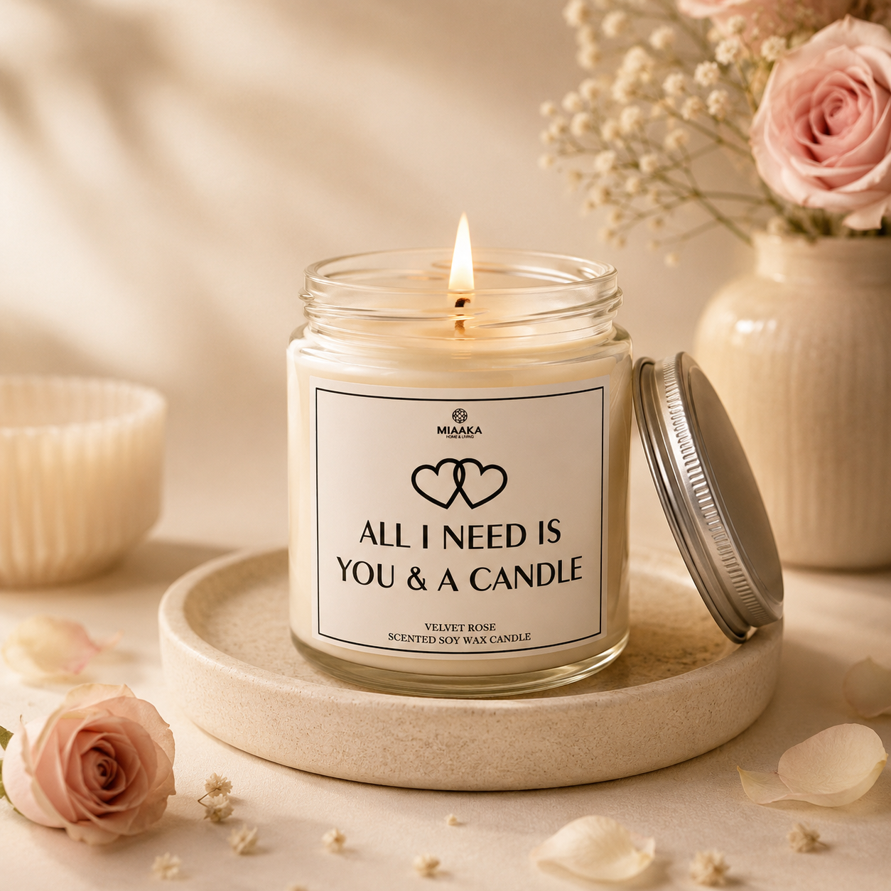 ALL I NEED IS YOU & A CANDLE