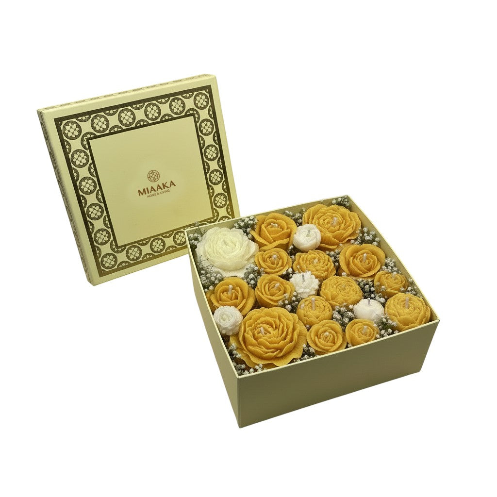 AMBER MARIGOLD ASSORTED FLOWER BOUQUET