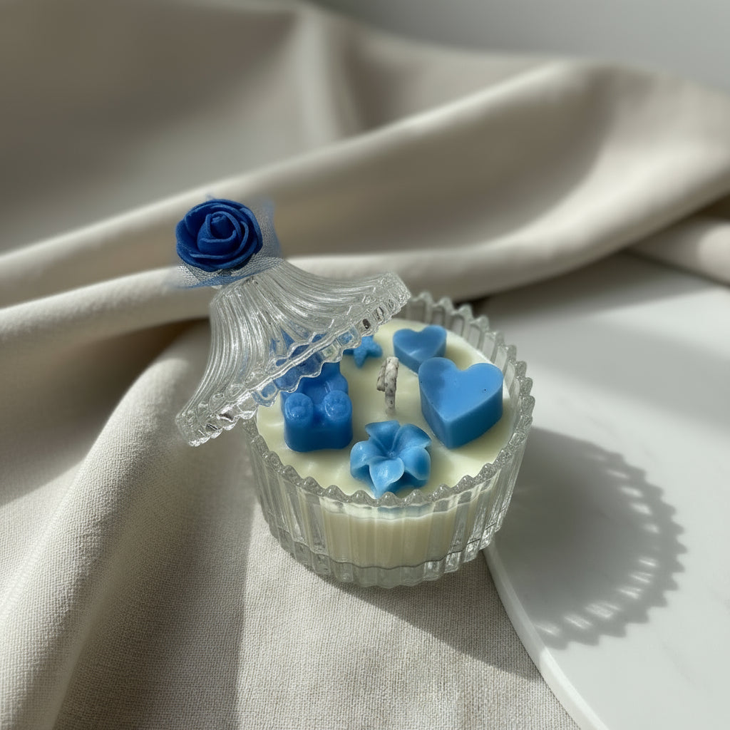 TINY TOES - IT'S A BOY CANDLE