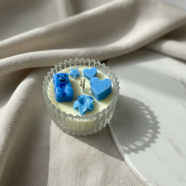 TINY TOES - IT'S A BOY CANDLE