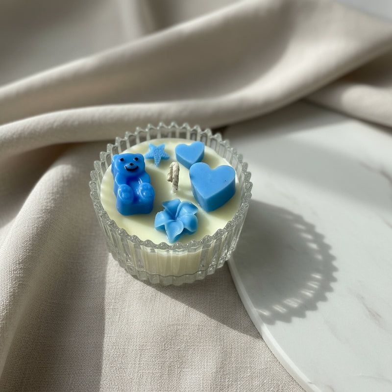 TINY TOES - IT'S A BOY CANDLE