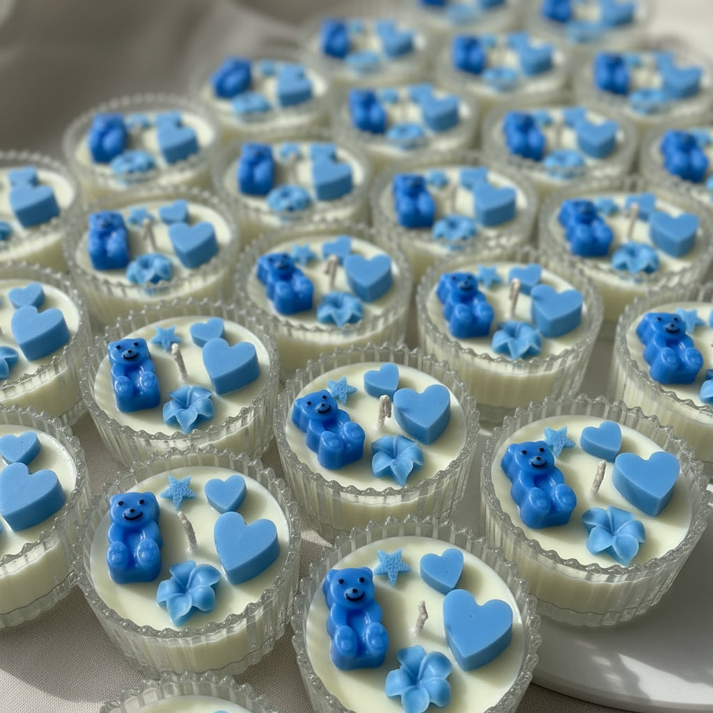 TINY TOES - IT'S A BOY CANDLE