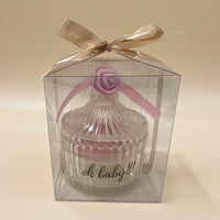 TINY TOES - IT'S A GIRL CANDLE