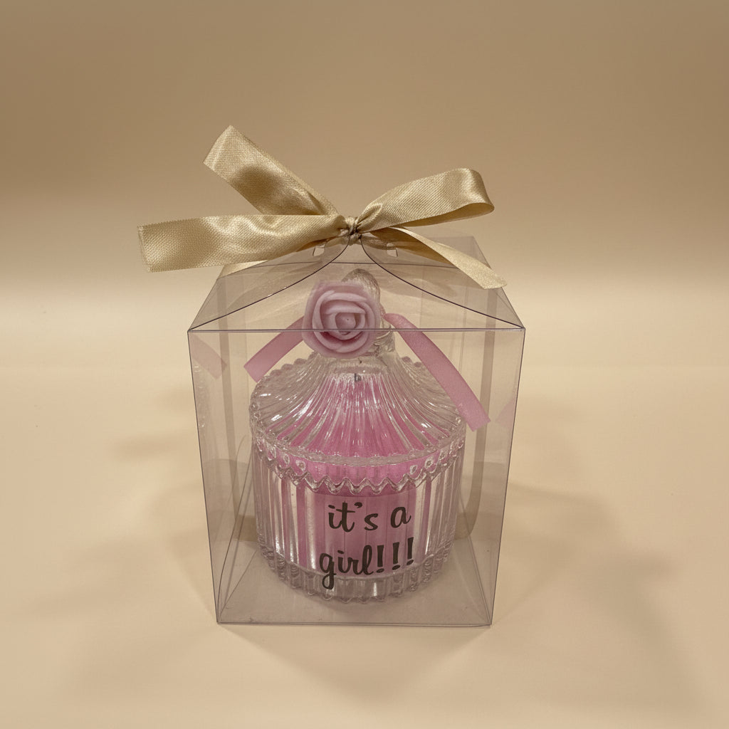 LITTLE BLOOM - IT'S A GIRL CANDLE