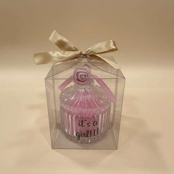 LITTLE BLOOM - IT'S A GIRL CANDLE
