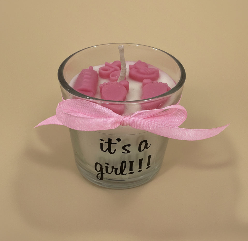 BABY BLISS - IT'S A GIRL CANDLE