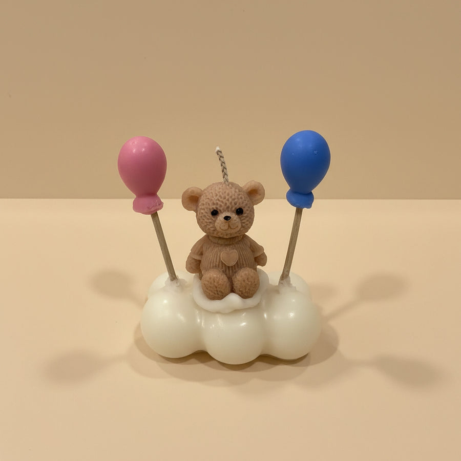 BABY CLOUD PINK OR BLUE CANDLE