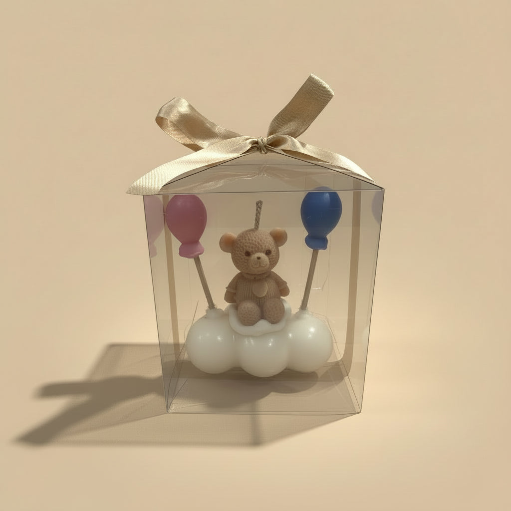 BABY CLOUD PINK OR BLUE CANDLE