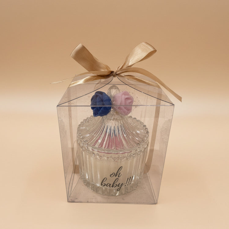 TINY TOES - BABY SHOWER CANDLE