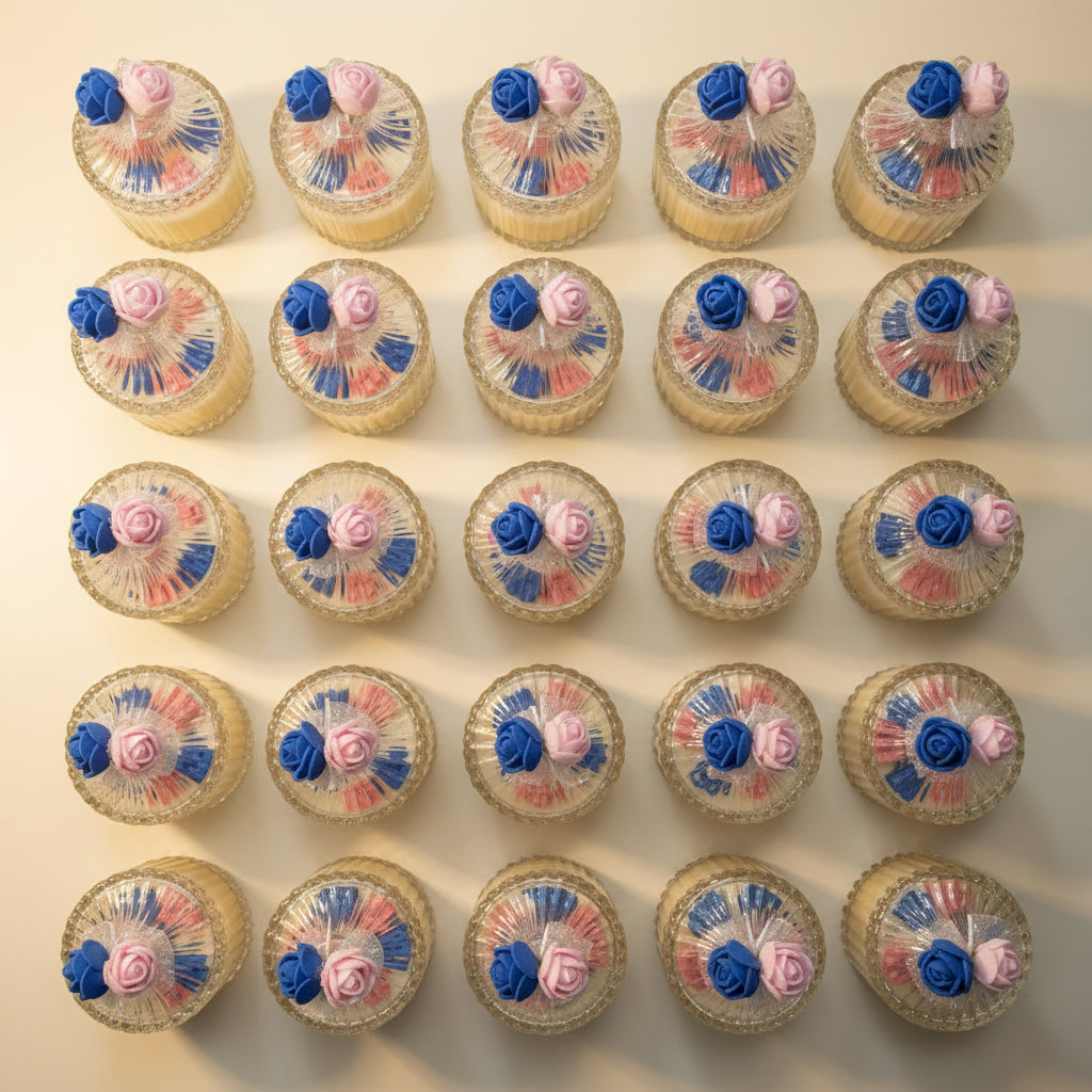 TINY TOES - BABY SHOWER CANDLE