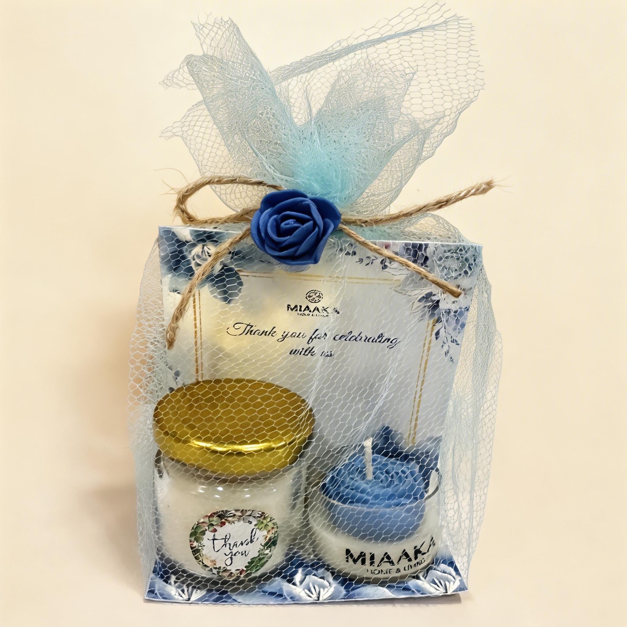 TREASURE JAR + VELOURA CANDLE SET