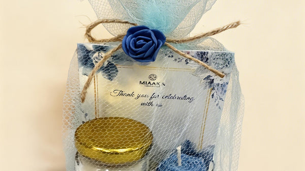 TREASURE JAR + VELOURA CANDLE SET