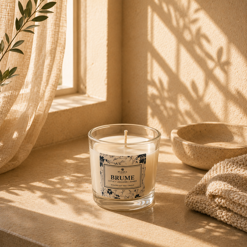 BRUME REED DIFFUSER + CANDLE SET