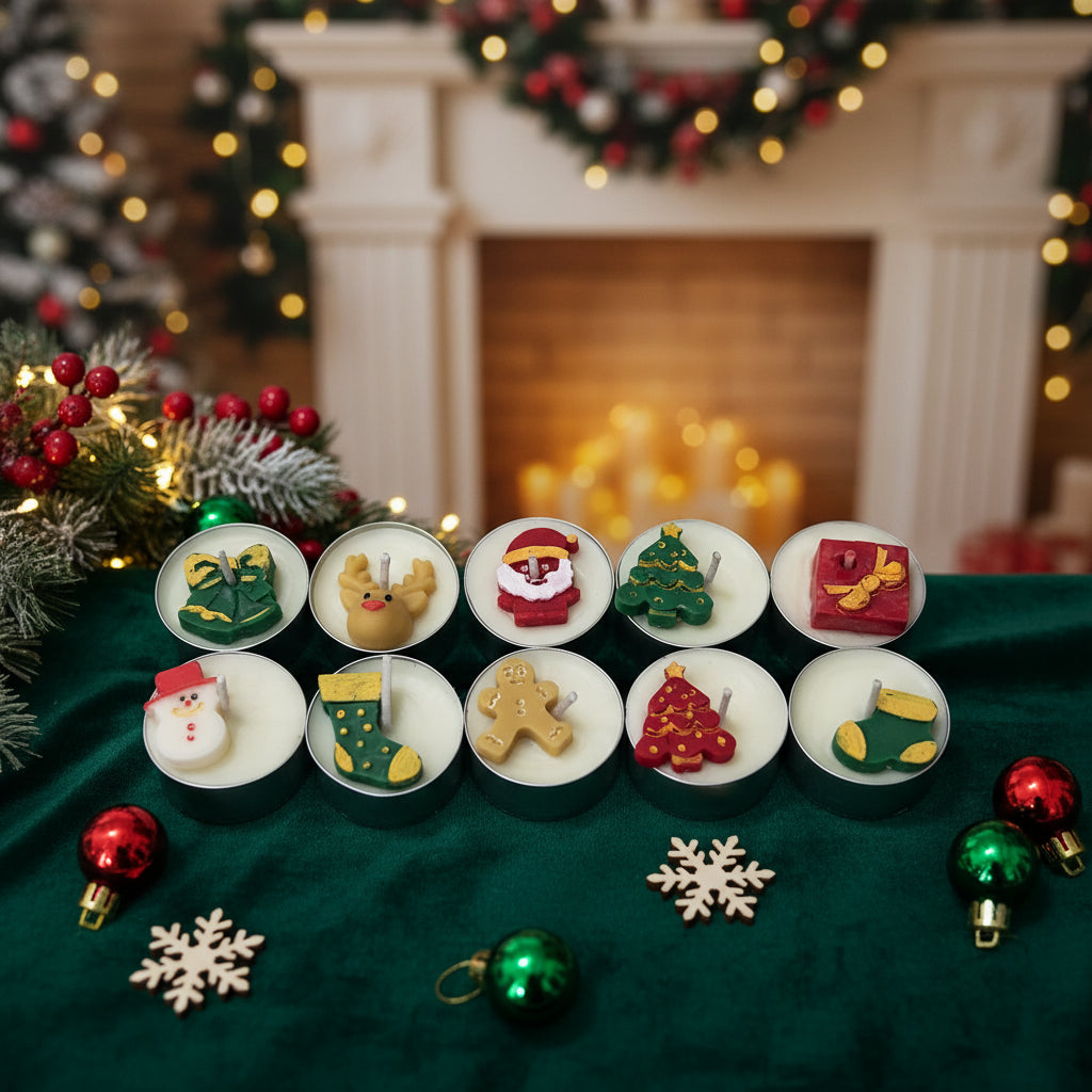 Cacao Woods – Christmas Tea Light Candle