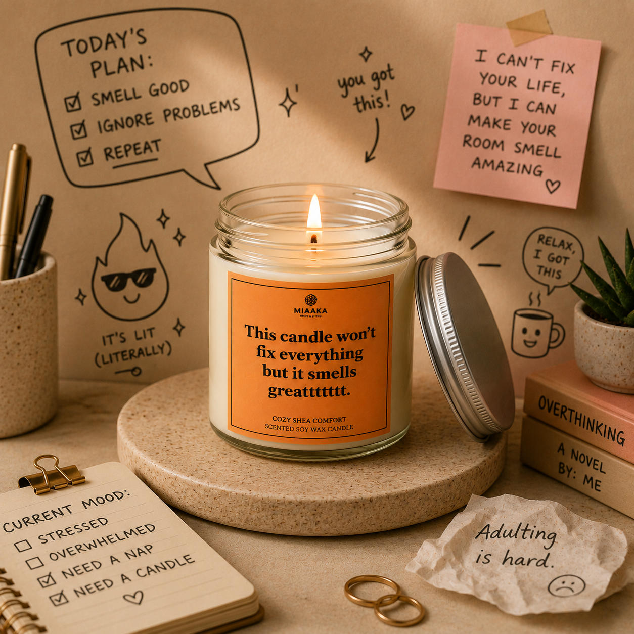 Smells Like Solutions Candle