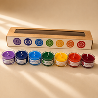 7 CHAKRA SACRED CANDLE
