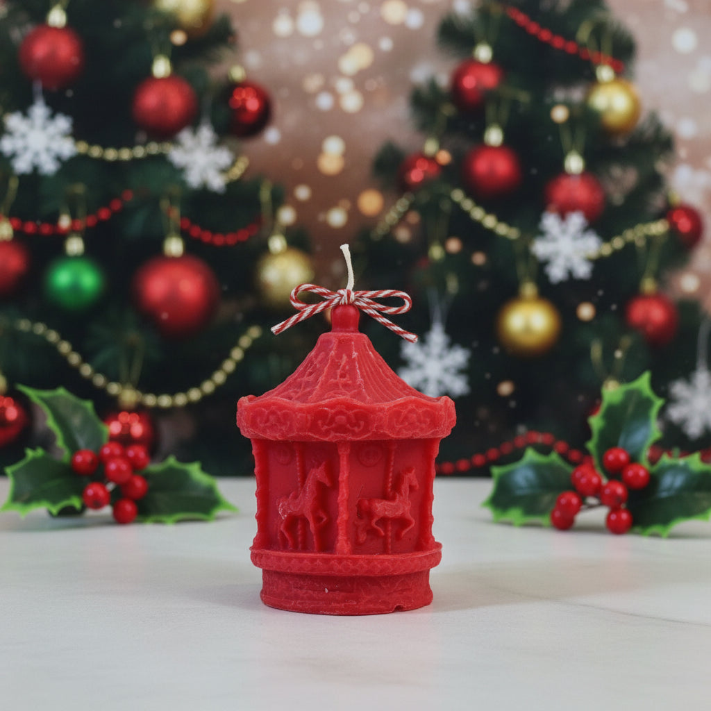 CHRISTMAS CAROUSEL CANDLE