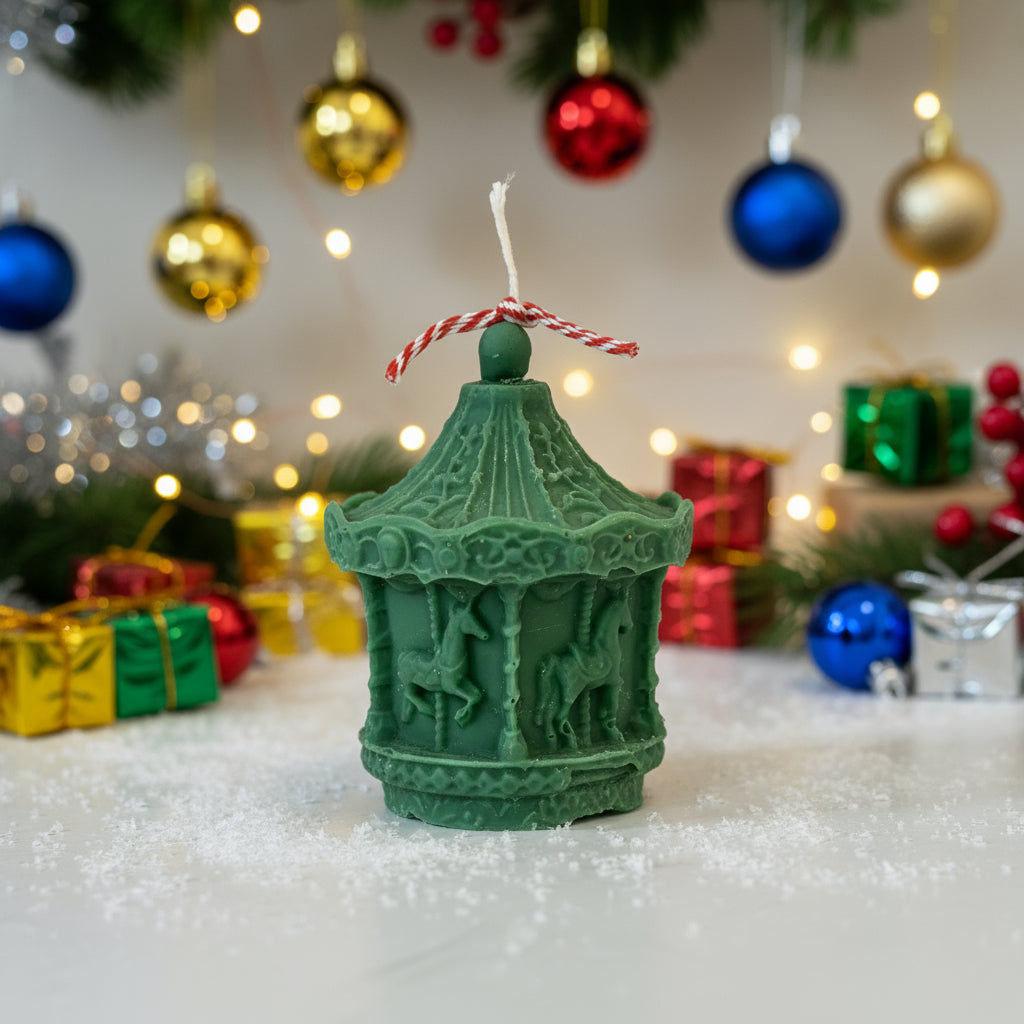 CHRISTMAS CAROUSEL CANDLE