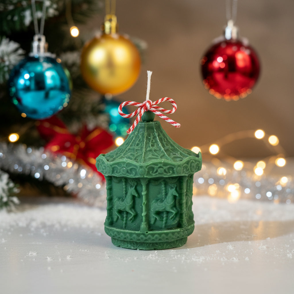 CHRISTMAS CAROUSEL CANDLE