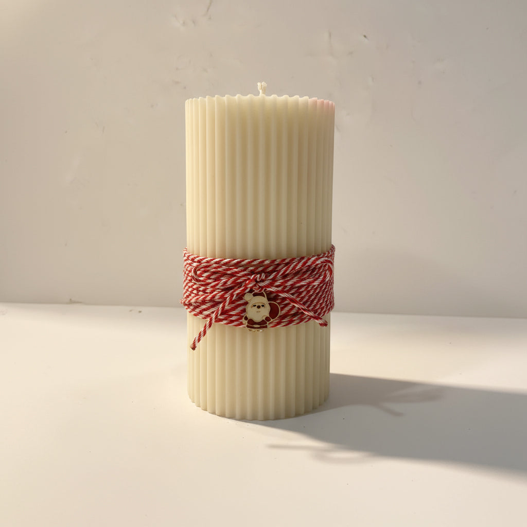 CHRISTMAS PILLAR CANDLE