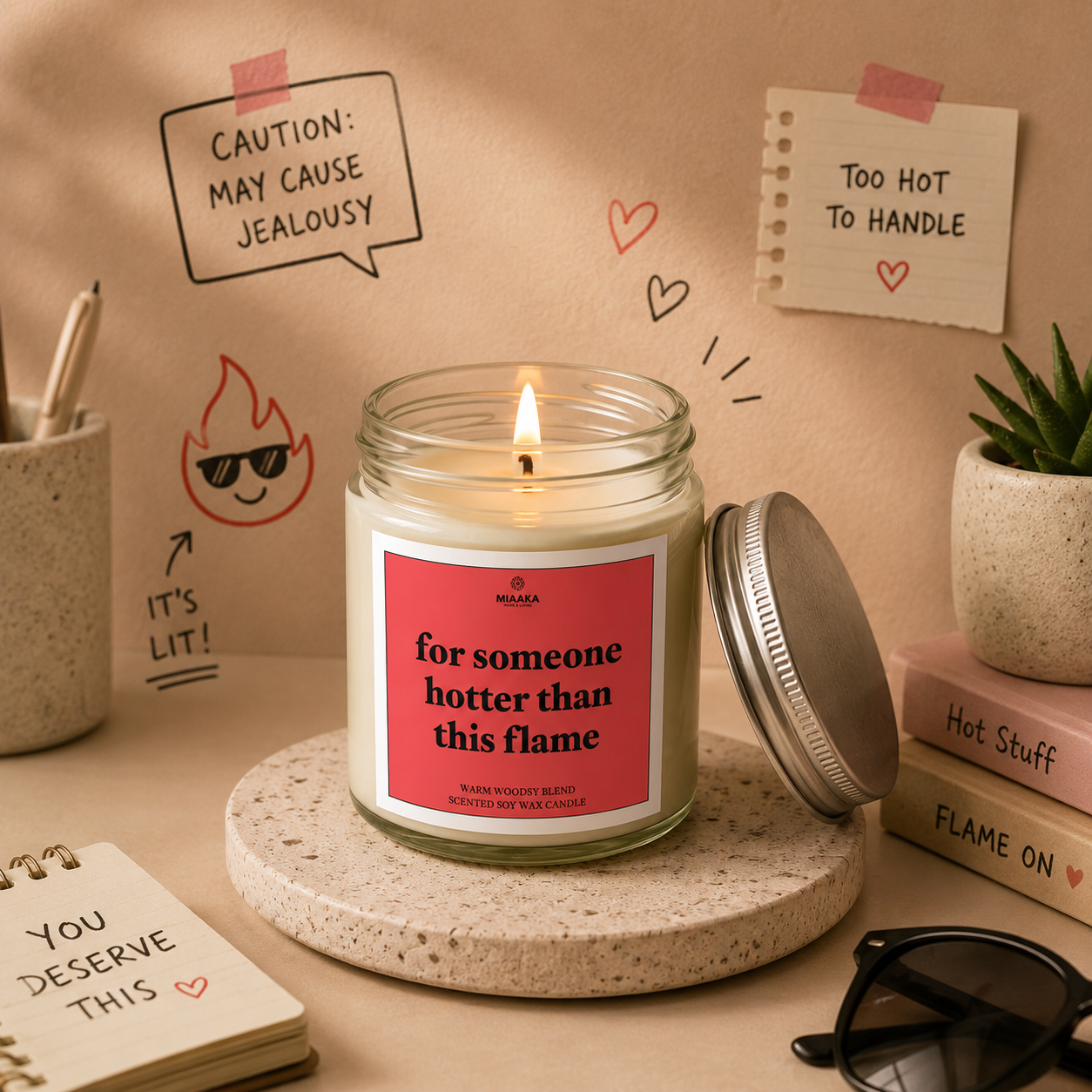 Too Hot to Handle Candle
