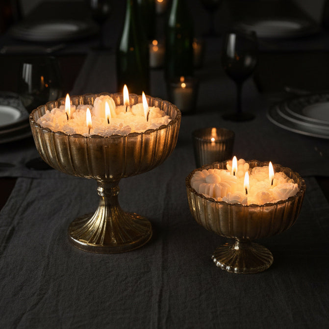 CINNAMON GOLD LUSTRE CANDLE