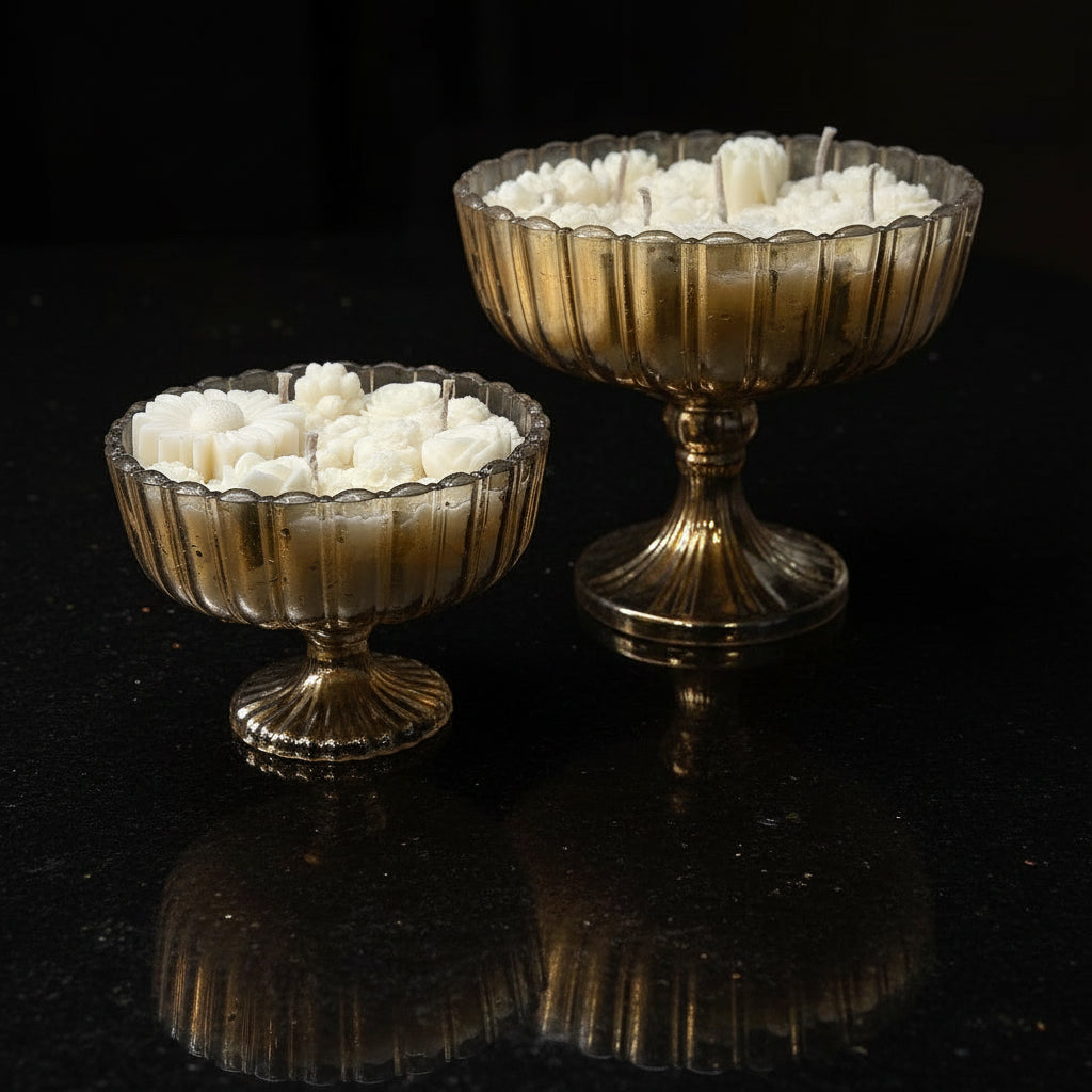 CINNAMON GOLD LUSTRE CANDLE