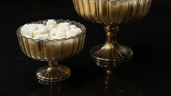 CINNAMON GOLD LUSTRE CANDLE