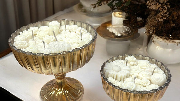 CINNAMON GOLD LUSTRE CANDLE