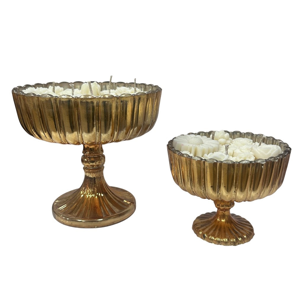 CINNAMON GOLD LUSTRE CANDLE