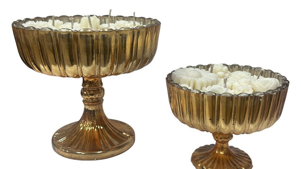 CINNAMON GOLD LUSTRE CANDLE